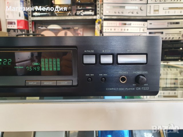 CD Player Onkyo DX-7222 В отлично техническо и визуално състояние., снимка 5 - Ресийвъри, усилватели, смесителни пултове - 40336071