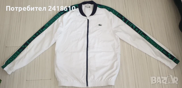 Lacoste Sport Regular Fit Full Zip Mens Size 4 - M НОВО! ОРИГИНАЛ! Мъжко Горнище с цял Цип!, снимка 10 - Спортни дрехи, екипи - 50619492