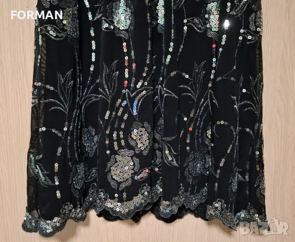 РАЗКОШНА рокля, цялата в пайети, снимка 3 - Рокли - 47996351