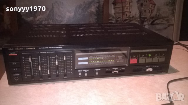 FISHER-470W НА ТРАФА, снимка 2 - Ресийвъри, усилватели, смесителни пултове - 27617255