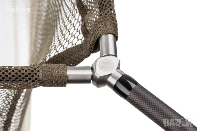MIVARDI Landing net Executive MK2 100 x 100 cm + landing net handle шаранджийски кеп дръжка от 2 час, снимка 4 - Екипировка - 49681222