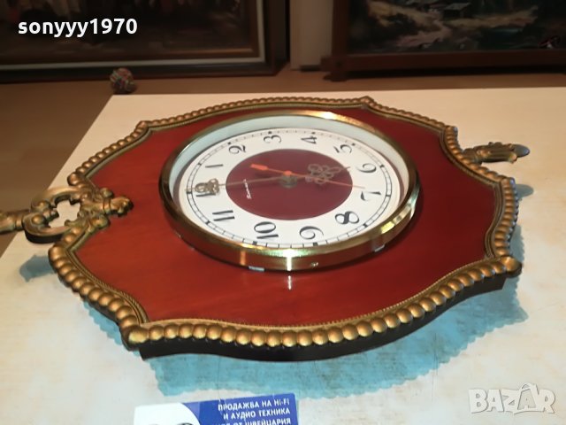 янтар-голям ретро часовник 1507211259, снимка 6 - Антикварни и старинни предмети - 33527903