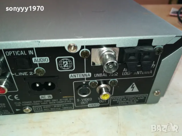 Pioneer xv-dv303 dvd/cd receiver-внос swiss 2302231505, снимка 14 - Ресийвъри, усилватели, смесителни пултове - 49244651