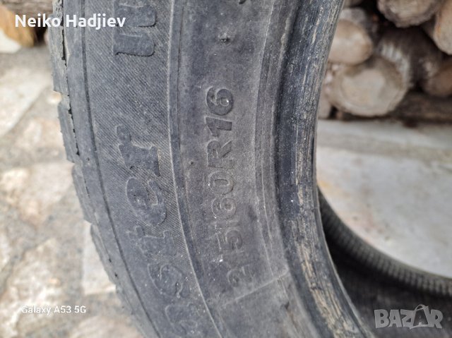 Зимни гуми 2 броя 215/60 R16, снимка 2 - Гуми и джанти - 44103950