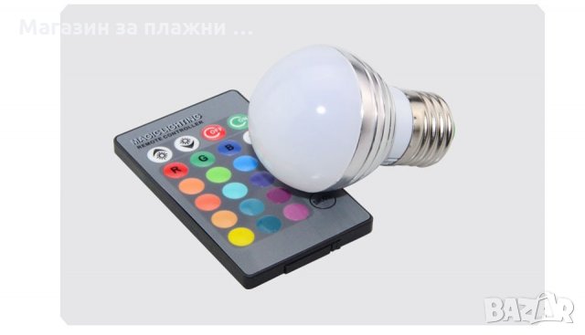Безжичен Speaker и осветителна крушка за мобилни устройства (бял), снимка 5 - Други - 28450082