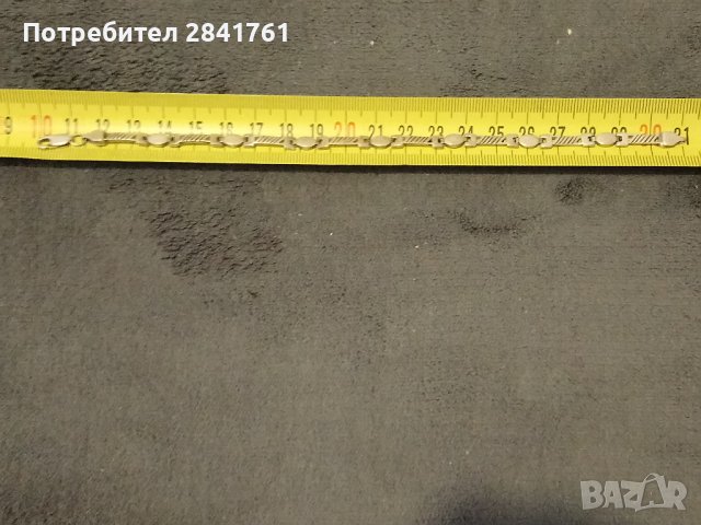 Мъжка сребърна гривна, снимка 7 - Гривни - 43896668