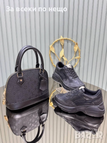 Louis Vuitton Комплект Дамска Чанта И Дамски Маратонки - Налични Различни Цветове И Модели Код SK406, снимка 13 - Чанти - 52870901