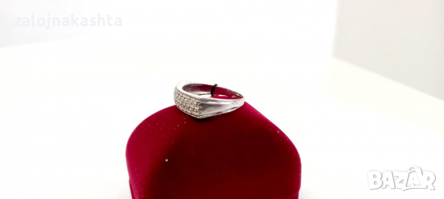 Златен пръстен -3,33гр/14кр, снимка 2 - Пръстени - 36495325