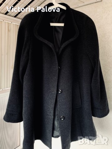 Красиво палто вълна кашмир полиамид, снимка 5 - Палта, манта - 43438896