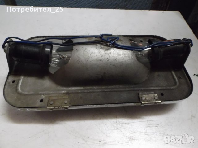 Лампа от стар рейс или камион, снимка 2 - Антикварни и старинни предмети - 27240753