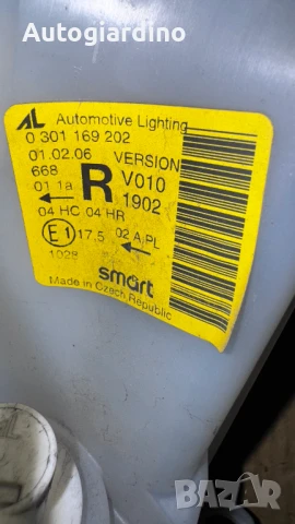 Оригинални Фарове зa Smart Fortwo - 0301169202, снимка 2 - Части - 51182429