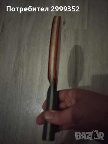 Хилка за тенис на маса Butterfly Fan Zhendong ALC с гуми Dignics 09c, снимка 4 - Тенис - 52437309