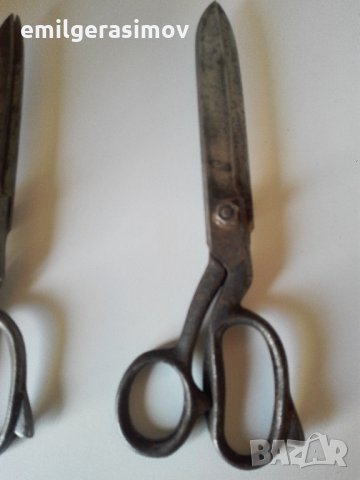 Стари шивашки ножици и ретро маша за коса., снимка 3 - Антикварни и старинни предмети - 31458190