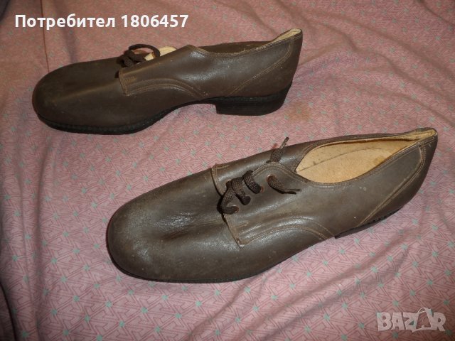 стари кожени обувки, снимка 3 - Антикварни и старинни предмети - 43604292