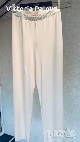 Екрю,свободна кройка панталон PRINCESS  POMPÖÖZ,design by Harald Glöckler, снимка 3 - Панталони - 37420031