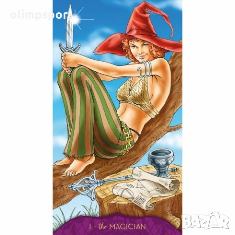 карти таро LOSCARABEO TEEN WITCH нови    , снимка 2 - Карти за игра - 32692782