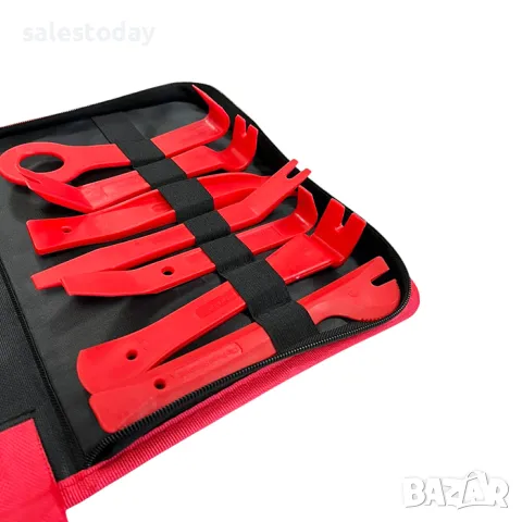 Инструменти за демонтаж на интериор, 14 части, снимка 3 - Аксесоари и консумативи - 50297176