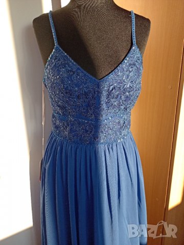 Нова бална рокля в кралско синьо S, снимка 14 - Рокли - 39303439