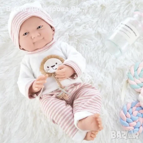 Реалистично бебе с реални размери 48см, снимка 7 - Кукли - 52659299