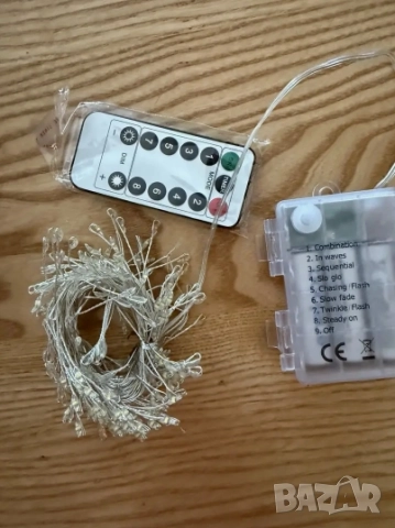 🎄 Коледни лампички на батерии  