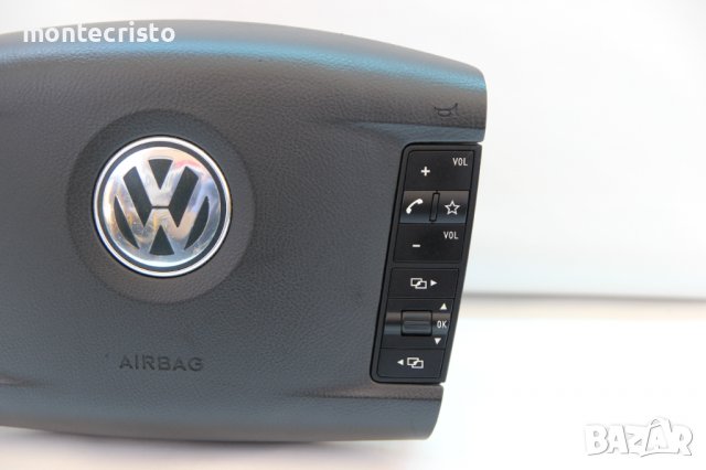 Airbag за волан VW Touareg (2002-2010г.) 61503075G / 7L6 880 201EC / 7L6880201EC, снимка 2 - Части - 37100125