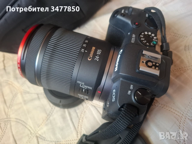 Фотоапарат Canon RP с обектив RF 24-105mm f 1:4-7,1 IS STM, снимка 2 - Фотоапарати - 53073738