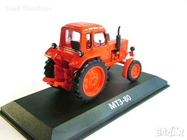 Моделче на трактор МТЗ-80, Беларус, в мащаб 1:43, снимка 6 - Колекции - 35285776