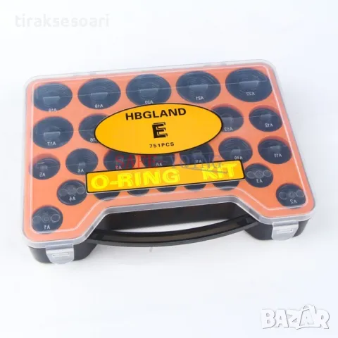 751 броя уплътнения в кутия О-пръстени JCB, NBR 90 за пневматика, снимка 5 - Аксесоари и консумативи - 49454749