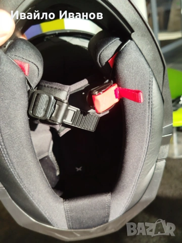  Каска Nexx Y100 B-side Black.White Размер L, снимка 8 - Аксесоари и консумативи - 53497303