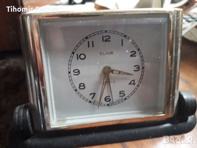Руски часовник Слава. Работи точно. Има и звънец., снимка 2 - Други - 37230353