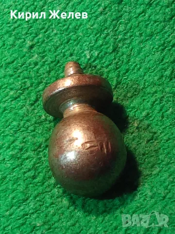 Стара МАЛКА БРОНЗОВА ДРЪЖКА За ЧЕКМЕДЖЕ ШКАФЧЕ ВРАТИЧКА СКРИН 41340, снимка 12 - Антикварни и старинни предмети - 46774765