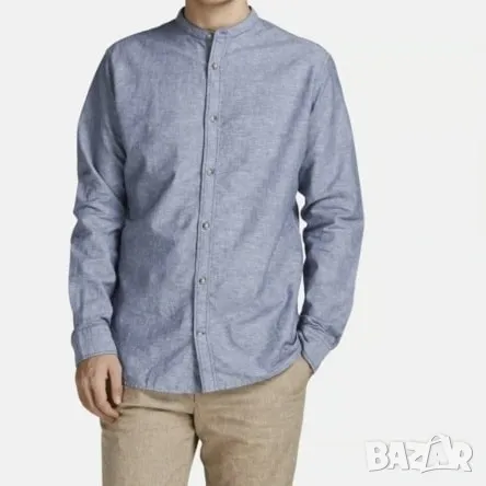 Страхотна мъжка риза JACK & JONES,  размер 4XL, снимка 2 - Ризи - 50305373