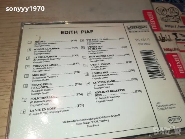 EDITH PIAF-ORIGINAL CD-ВНОС GERMANY 2702251731, снимка 13 - CD дискове - 49303652
