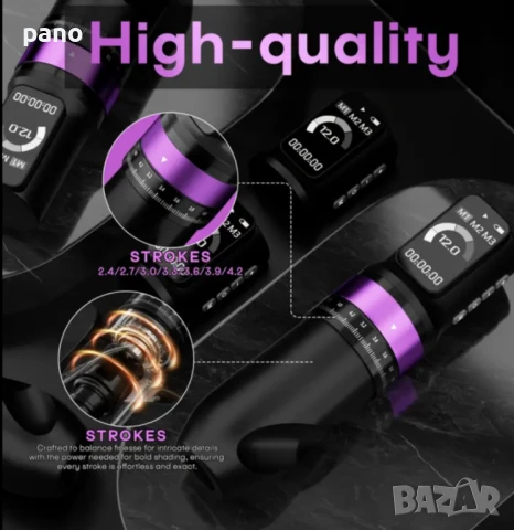 Нова Poseidon NEW Adjustable stroke tattoo machine. , снимка 5 - Други оферти за работа - 51102988