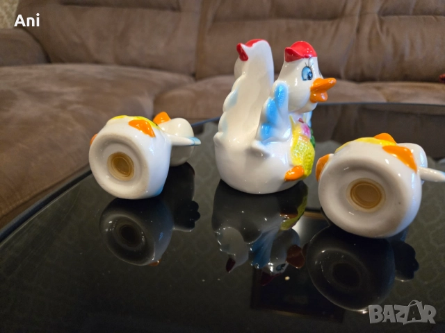 Салфетник със солнички, снимка 3 - Аксесоари за кухня - 51514531