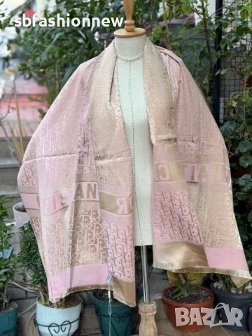 Christian Dior шал кашмир и коприна