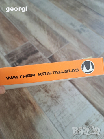 немско плато за торта поднос Walther kristallglass 8/2, снимка 6 - Прибори за хранене, готвене и сервиране - 51765039