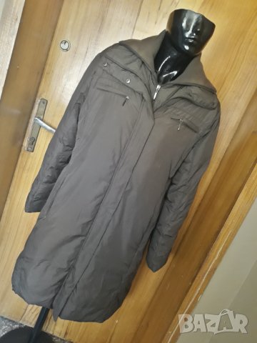 Кафяво шушкаво непромокаемо дебело зимно яке ХЛ, снимка 1