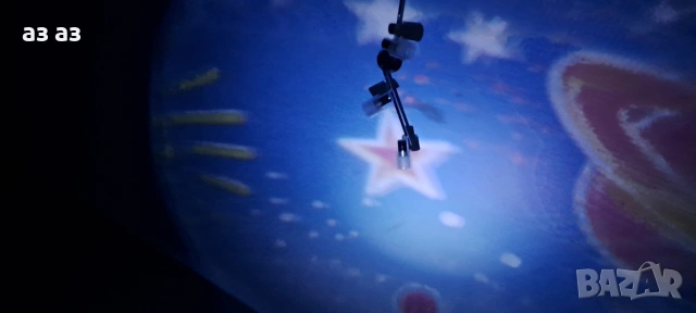 Chicco magic stars-музикална въртележка,проектор,нощна лампа с дистанционно, снимка 7 - Детски нощни лампи - 53183637