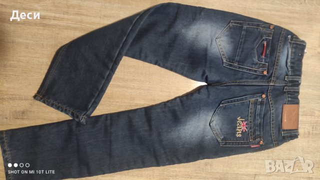 ватирани дънки за момче, снимка 2 - Детски панталони и дънки - 43256827