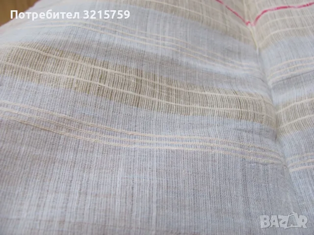 19в. кърпа, месал, ръчно тъкан кенар , дантела, 96х36см./2бр, снимка 5 - Антикварни и старинни предмети - 50421297