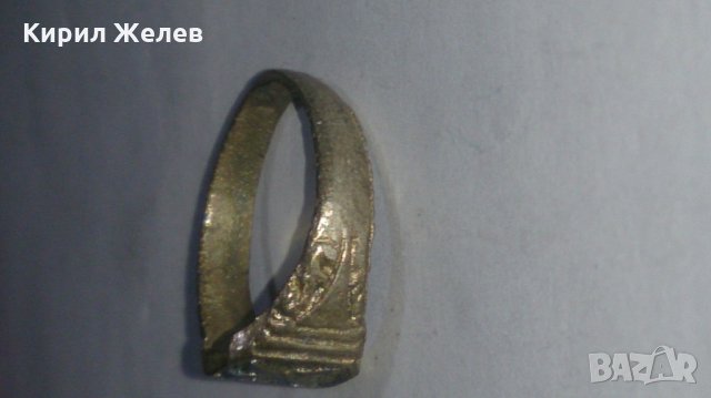 Стар пръстен уникат сачан орнаментиран - 66721, снимка 3 - Други ценни предмети - 28988562