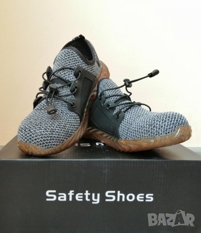 Работни обувки с метално бомбе - уникално леки от дишащ материал (Модел 703), снимка 6 - Други - 33620279