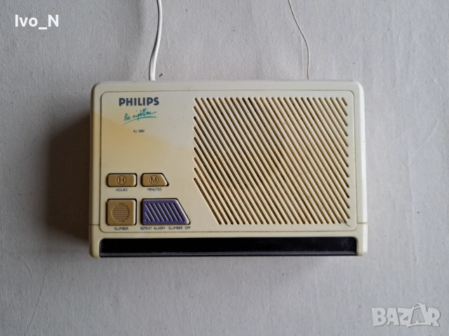 Радио часовник Philips AJ 3180., снимка 4 - Радиокасетофони, транзистори - 53273436