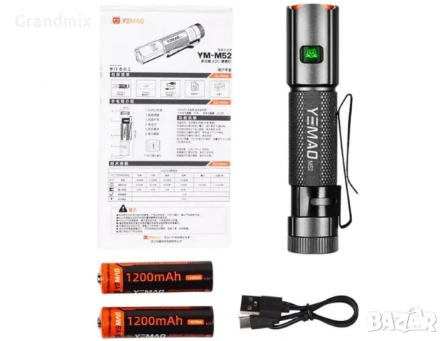 Led професионалн фенер с магнит , снимка 2 - Лед осветление - 53493238