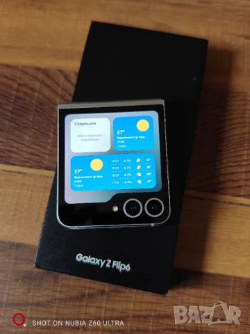 Samsung Z flip 6 12/512 GB с лек дефект!, снимка 6 - Samsung - 51187158