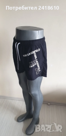 Karl Lagerfeld Swimwear  Mens Size S НОВО! ОРИГИНАЛ! Мъжки Бански, снимка 8 - Бански - 51896377