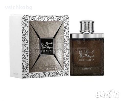 Луксозен арабски парфюм OUD Najdia от Lattafa 100ml пачули, кехлибар, мускус - Ориенталски аромат 0%, снимка 2 - Мъжки парфюми - 39440593