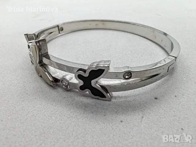 Гривна от медицинска стомана , снимка 6 - Гривни - 49580766