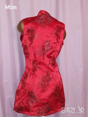 Cottelli Collection M /L Китайска червена,ориенталска рокля , снимка 4 - Рокли - 52787241